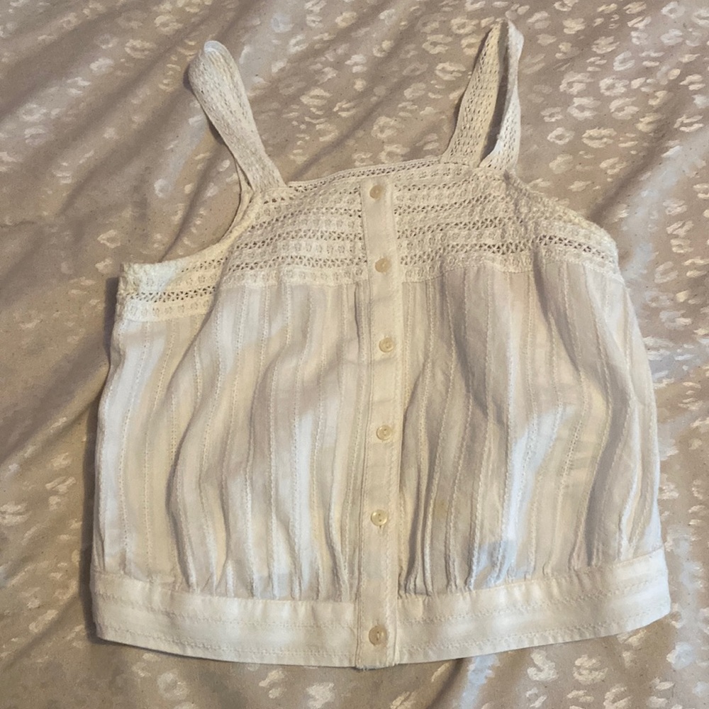 UNIVERSAL THREAD CLASSY WHITE TANK